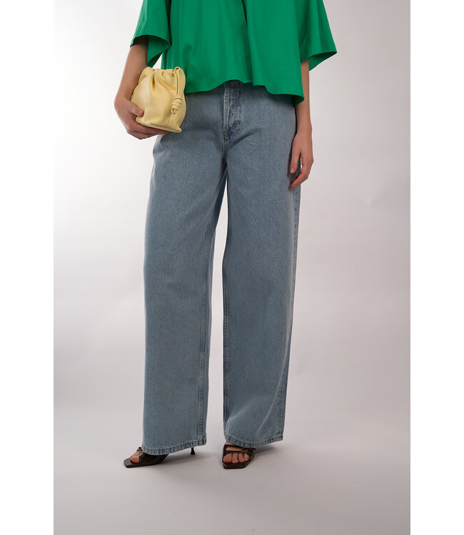 EST'SEVEN EVI JEANS 26 LIGHT SNOW WASH BLUE