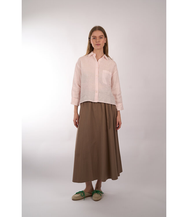 JC SOPHIE MARY LOU BLOUSE PALE PINK