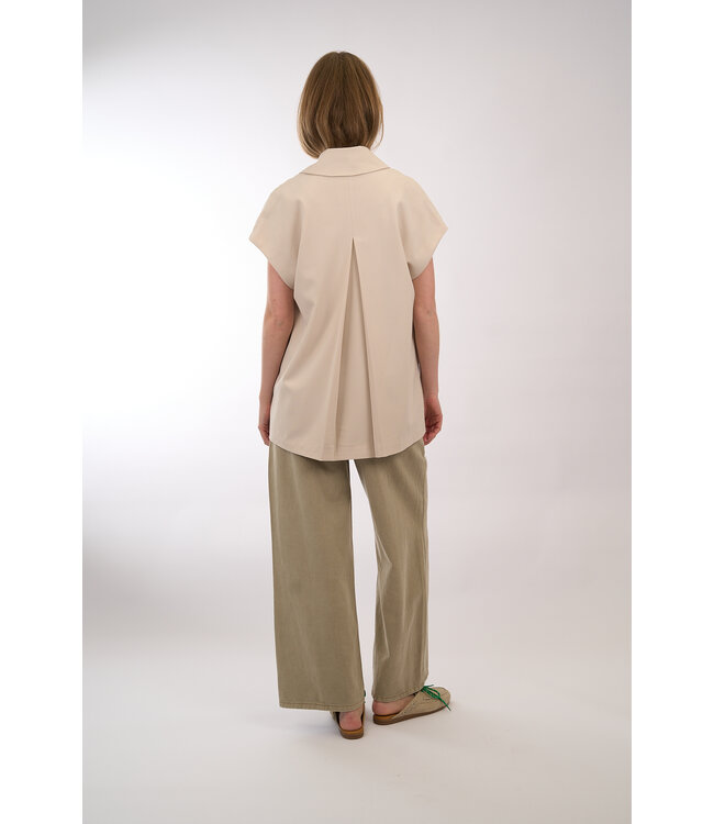 SECOND FEMALE BLANCA WAISTCOAT SOFT BEIGE