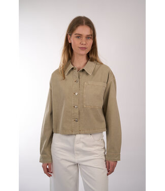 MSCH COPENHAGEN MSCH COPENHAGEN DENIM BLOUSE
