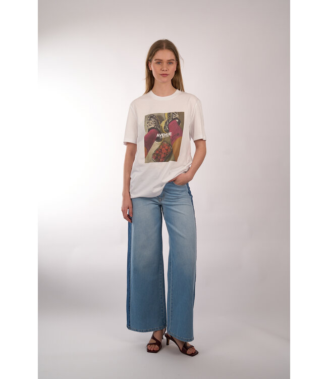 ELITE T-SHIRT BASIC DIGITAL 129 WHITE