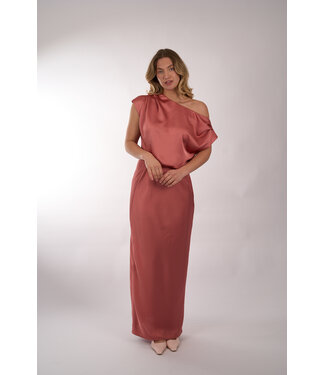 Dante 6 DANTE 6 EPIC OFF-SHOULDER SATIN MAXI DRESS 6615
