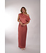 DANTE 6 EPIC OFF-SHOULDER SATIN MAXI DRESS 6615