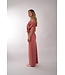 DANTE 6 EPIC OFF-SHOULDER SATIN MAXI DRESS 6615