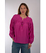 IVI COTTON SILK BLOUSE LIGHT BERRY