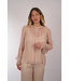 IVI FANCY CRINCLE BLOUSE LIGHT SAND