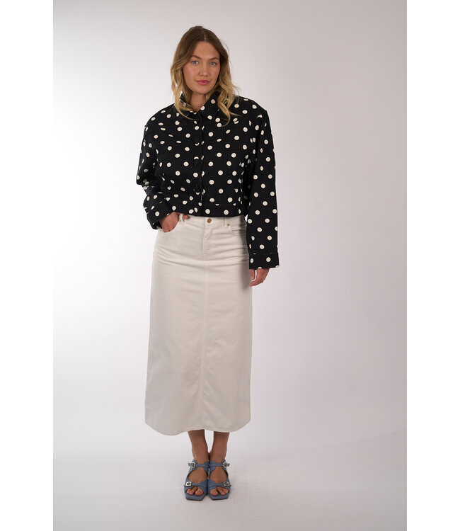 ESSENIAL ANTWERP JABOROSA BOXY CRPPED JACKET BLACK