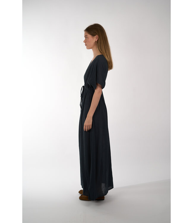 BY BAR LONG DRESS CHARCOAL 867