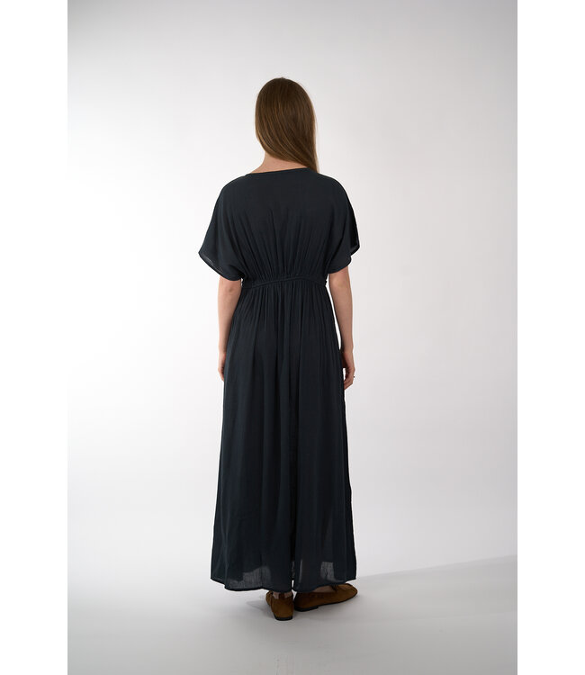 BY BAR LONG DRESS CHARCOAL 867