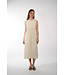 MSCH COPENHAGEN DARIA SL DRESS SAND MELANGE