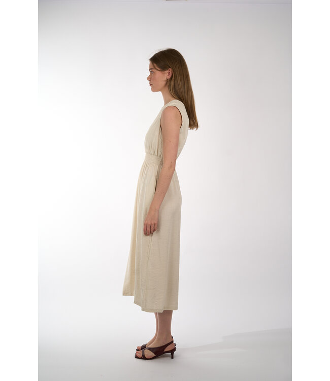 MSCH COPENHAGEN DARIA SL DRESS SAND MELANGE