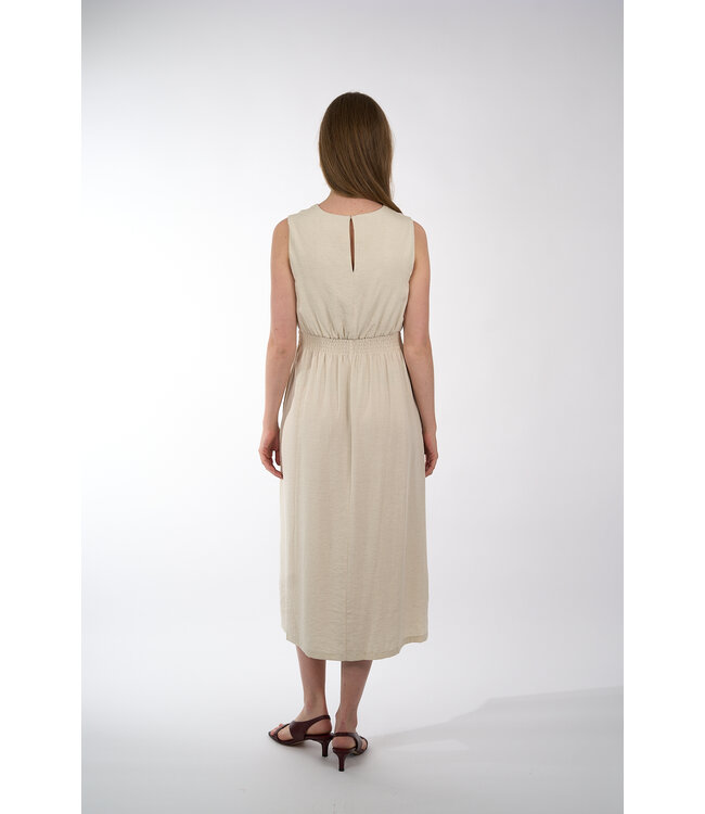MSCH COPENHAGEN DARIA SL DRESS SAND MELANGE