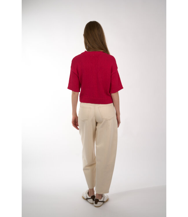 MSCH COPENHAGEN HANNALIE 2/4 V PULLOVER JAZZY