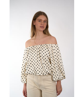 Aaiko AAIKO MADDY DOT PES 511 LES BLANC