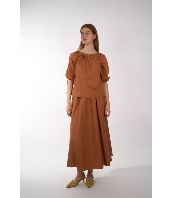 CIRCLE OF TRUST DANI SKIRT RUSTIC ORANGE