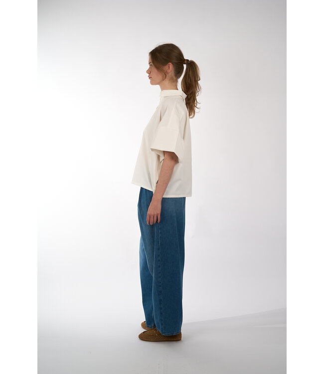 AIMEE THE LABEL MIEEILLES6 SHIRT OFF-WHITE