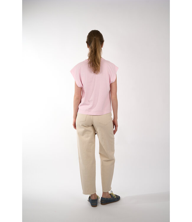 BY BAR BEGUM RAW JEANS WHITE