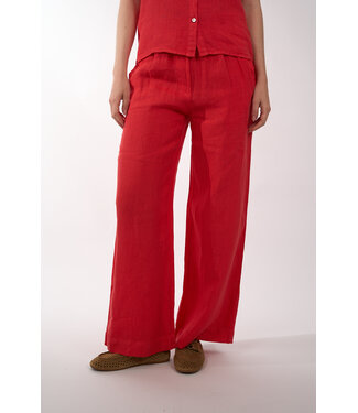 By Bar BY BAR BENJI LINEN PANTS LIPSTICK 332