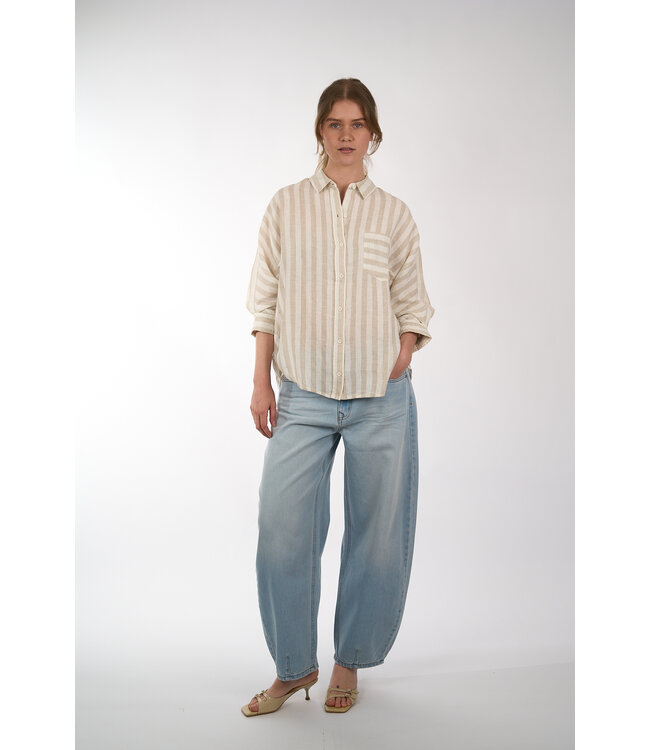 CIRCLE OF TRUST ABBY BLOUSE 3013 SUMMER SAND