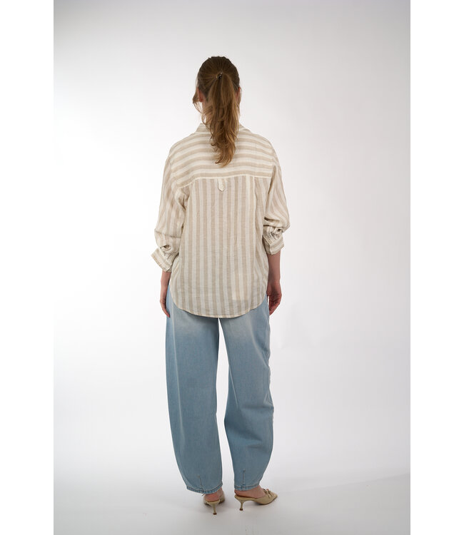 CIRCLE OF TRUST ABBY BLOUSE 3013 SUMMER SAND