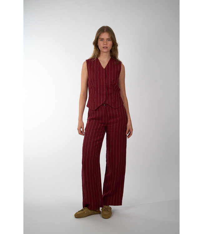 MSCH COPENHAGEN CLARITTE PANTS RHUBARB SAND