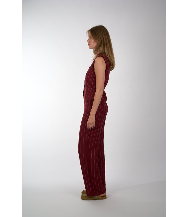 MSCH COPENHAGEN CLARITTE WAISTCOAT RHUBARB SAND