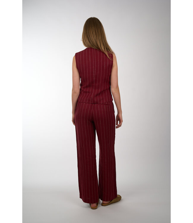 MSCH COPENHAGEN CLARITTE WAISTCOAT RHUBARB SAND