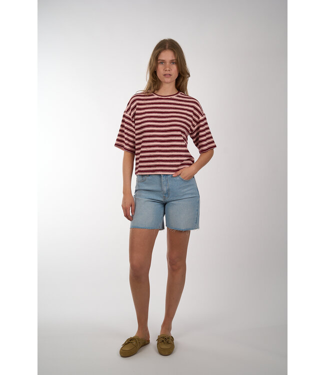 MSCH COPENHAGEN CESSALIA TEE LOTUS/RHUBARB