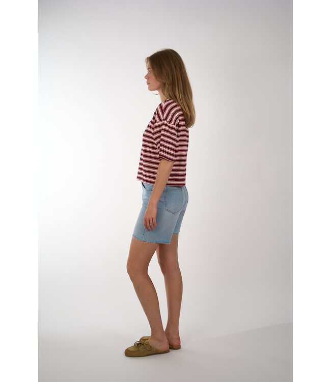 MSCH COPENHAGEN CESSALIA TEE LOTUS/RHUBARB