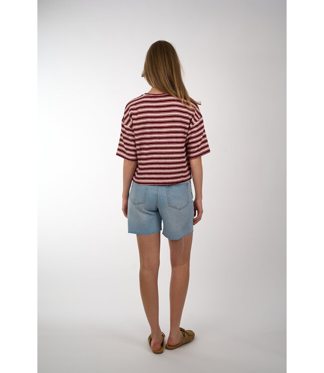 MSCH COPENHAGEN CESSALIA TEE LOTUS/RHUBARB