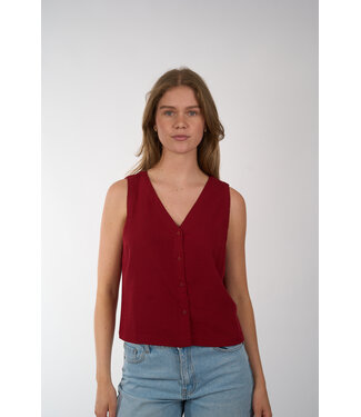 MSCH COPENHAGEN MSCH COPENHAGEN DARIA SHIRT RHUBARB MELANGE
