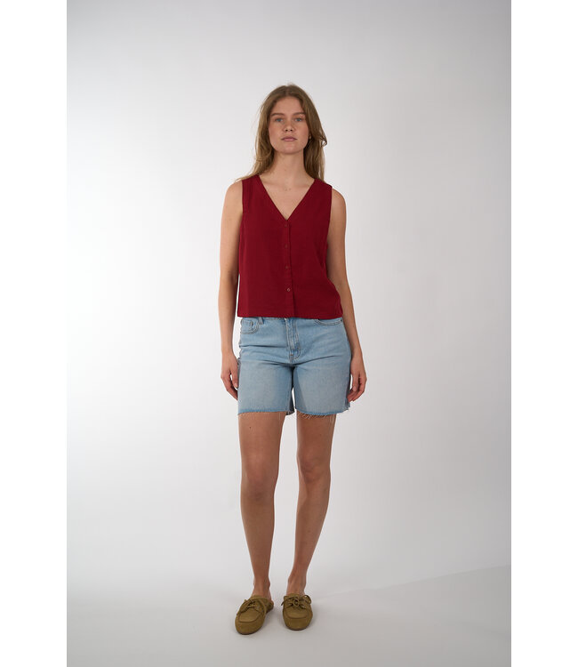MSCH COPENHAGEN DARIA SHIRT RHUBARB MELANGE