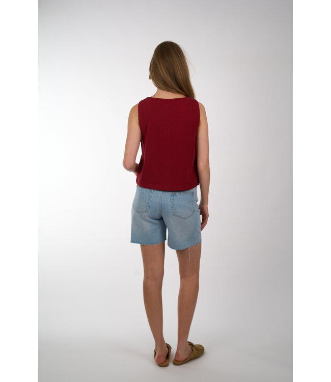 MSCH COPENHAGEN DARIA SHIRT RHUBARB MELANGE