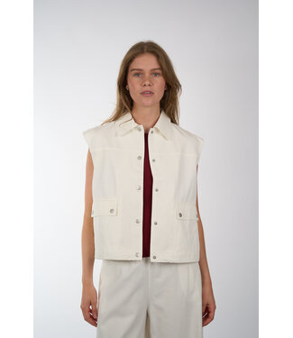 MSCH COPENHAGEN MSCH COPENHAGEN JOSILYNHW VEST EGRET