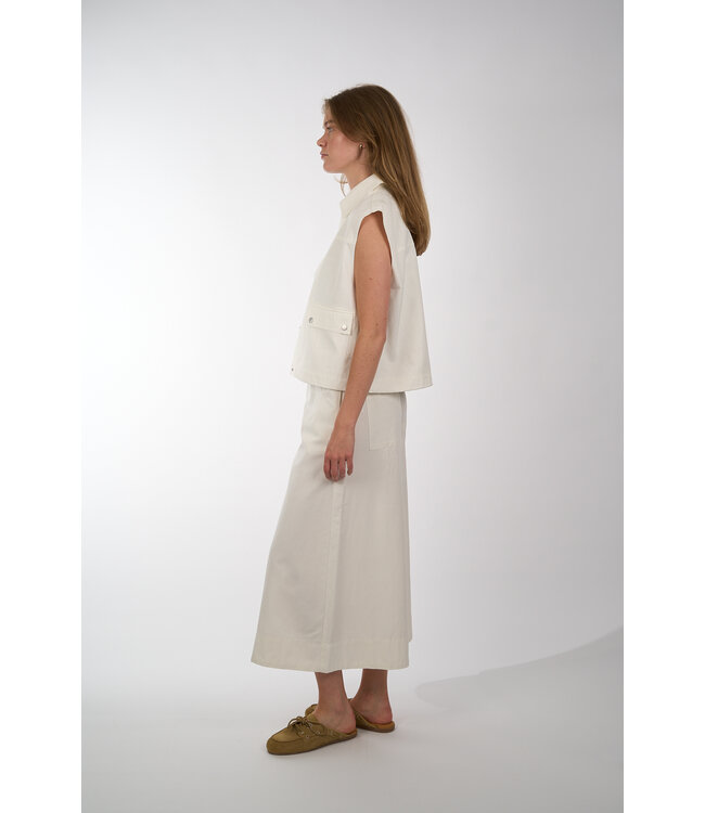 MSCH COPENHAGEN JOSILYNHW VEST EGRET
