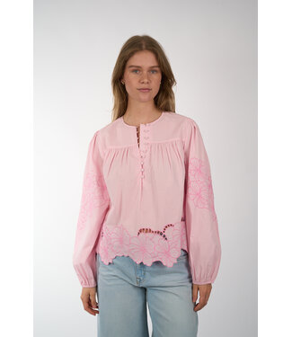 Second Female SECOND FEMALE ELINOR BLOUSE LILAC CHIFFON