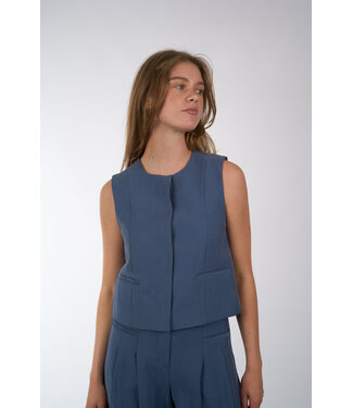 MSCH COPENHAGEN MSCH COPENHAGEN FRODE WAISTCOAT VINTAGE INDIGO