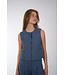 MSCH COPENHAGEN MSCH COPENHAGEN FRODE WAISTCOAT VINTAGE INDIGO