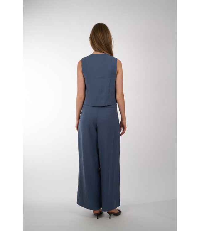 MSCH COPENHAGEN FRODE WAISTCOAT VINTAGE INDIGO