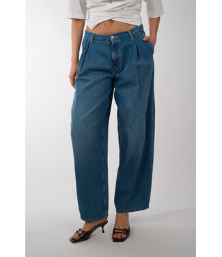 Samsoe & Samsoe SAMSOE & SAMSOE SAHARPER PLEAT 15893 FLUID DENIM