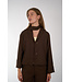 AIMEE THE LABEL FALKOHS BLOUSE BROWN