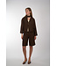 AIMEE THE LABEL FALKOHS BLOUSE BROWN