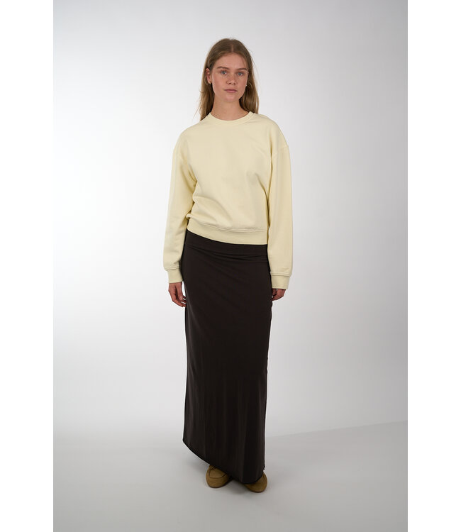 SAMSOE & SAMSOE SAVAN SWEAT 15697 ETHEREAL GREEN PIGMEMT