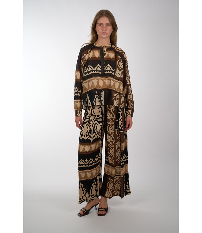 LA FEE MARABOUTEE EJI A21D3 927 BROWN/BLACK