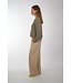 AIMEE THE LABEL JAYDAS6 PIQUE TROUSERS SAND