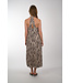 WITH BLACK LAMINA TALIA SL MINI DRESS