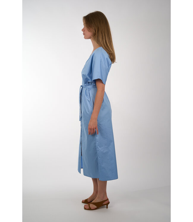 AIMEE THE LABEL MIRISS6 DRESS BLUE