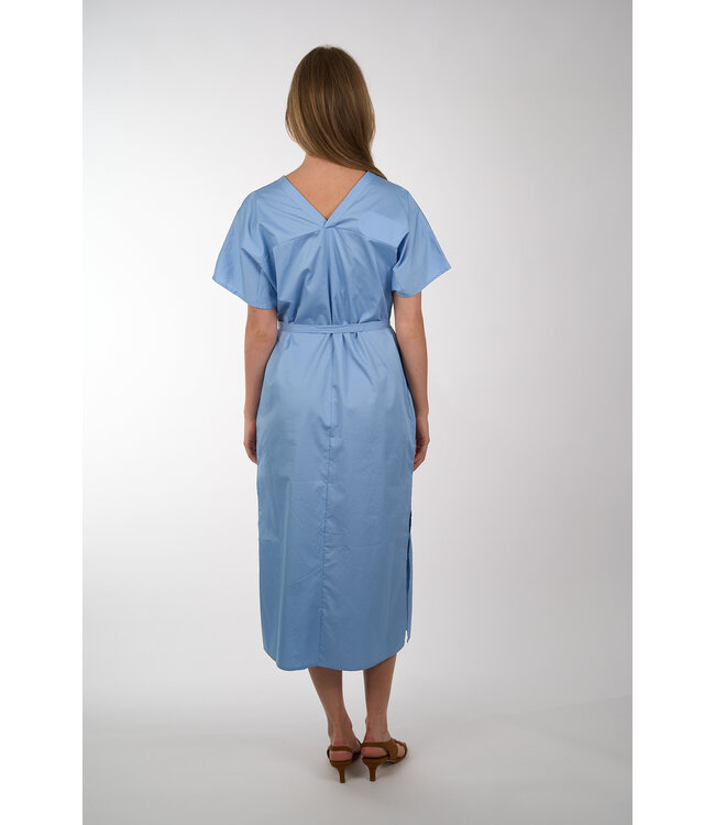 AIMEE THE LABEL MIRISS6 DRESS BLUE