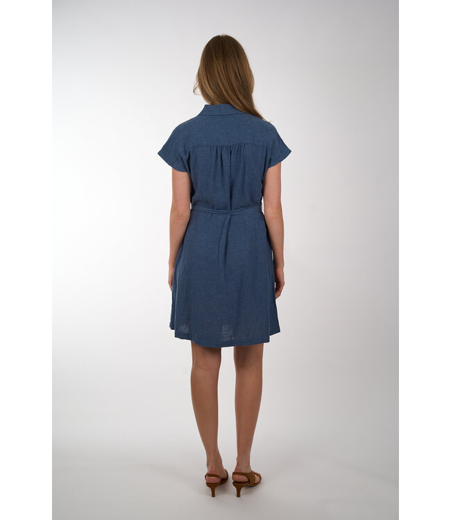 MSCH COPENHAGEN VIANA GINIA DRESS INDIGO