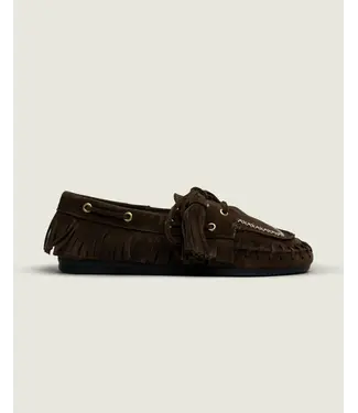 Posa POSA BOAT LOAFER NATIVE TASSEL BROWN